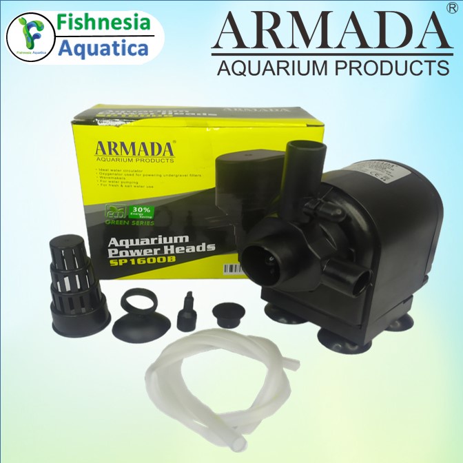 Armada SP 1600B - Mesin Pompa Aquarium/Aquarium Power Heads 16W