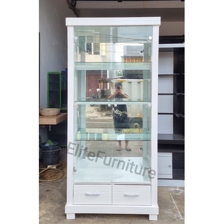 Jual Pajangan kaca 2Pintu / Lemari Pajangan Kaca / Lemari Display