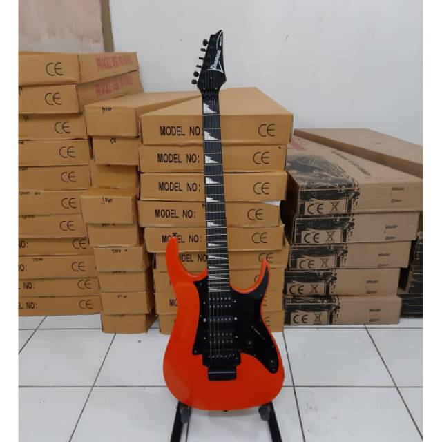 gitar listrik murah ibanez rg series orange bandung