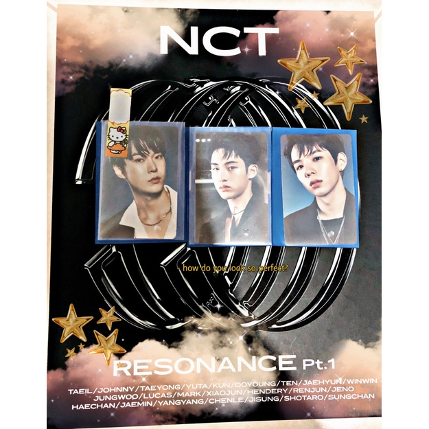 Photocard PC Sticker Pouch Resonance NCT 2020