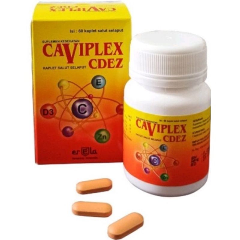 vitamin C D dan Zinc Caviplex CDEZ