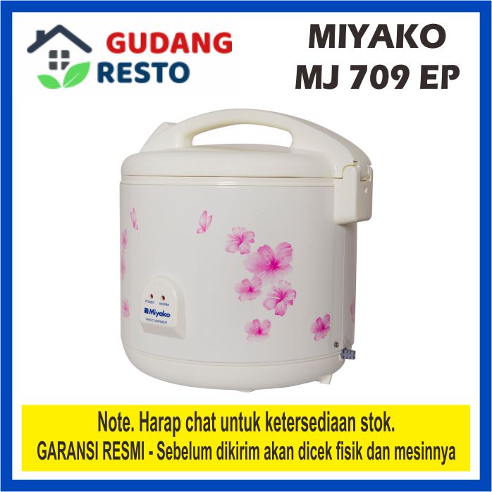 MIYAKO MJ 709 EP MAGIC JAR 7 LT PENGHANGAT MAKANAN MJ709 RICE WARMER  7 LITER