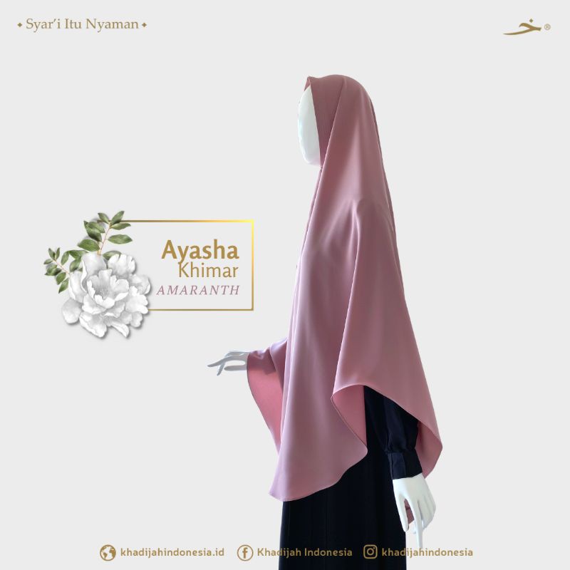 AYASHA Khimar - Khadijah Indonesia #ayranashwa #khadijahIlindonesia