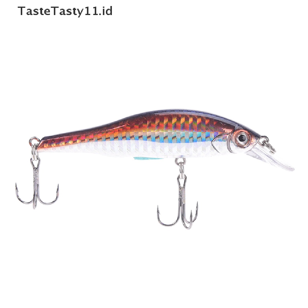 (TasteTasty) 1pc Umpan Pancing hard bait Bentuk Ikan Imitasi 3d Ukuran 9.8cm 12g