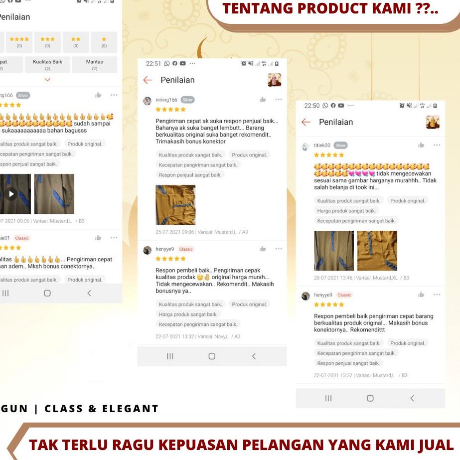 MMK.02Jl22ᴵ | Baju Tunik Kombinasi warna Bahan Katun Toyobo Muslim Wanita2021 Kekinian Premium B3