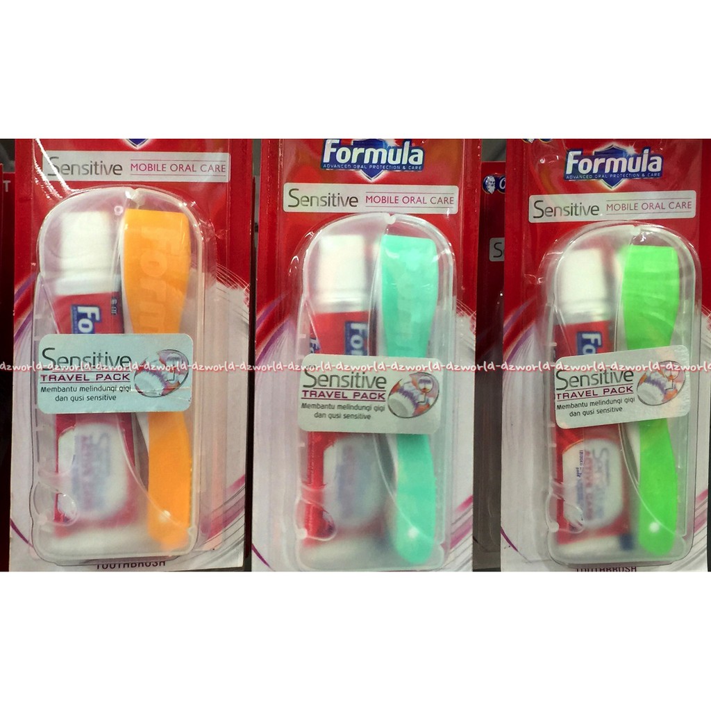 Formula Sikat Gigi Formula Sikat Gigi Mobile Oral Sikat Gigi Untuk Travelling Toothbrush Travel 1set Sikat Gigi Lipat Dan Odol Toothpaste