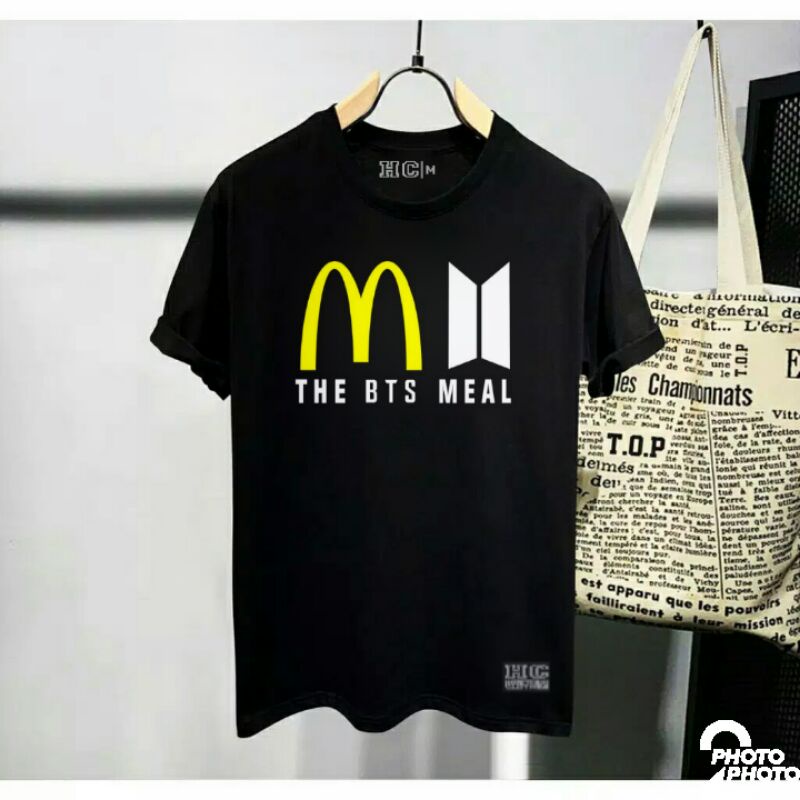 Kaos /T-shirt Mcd X BTS the BTS meal