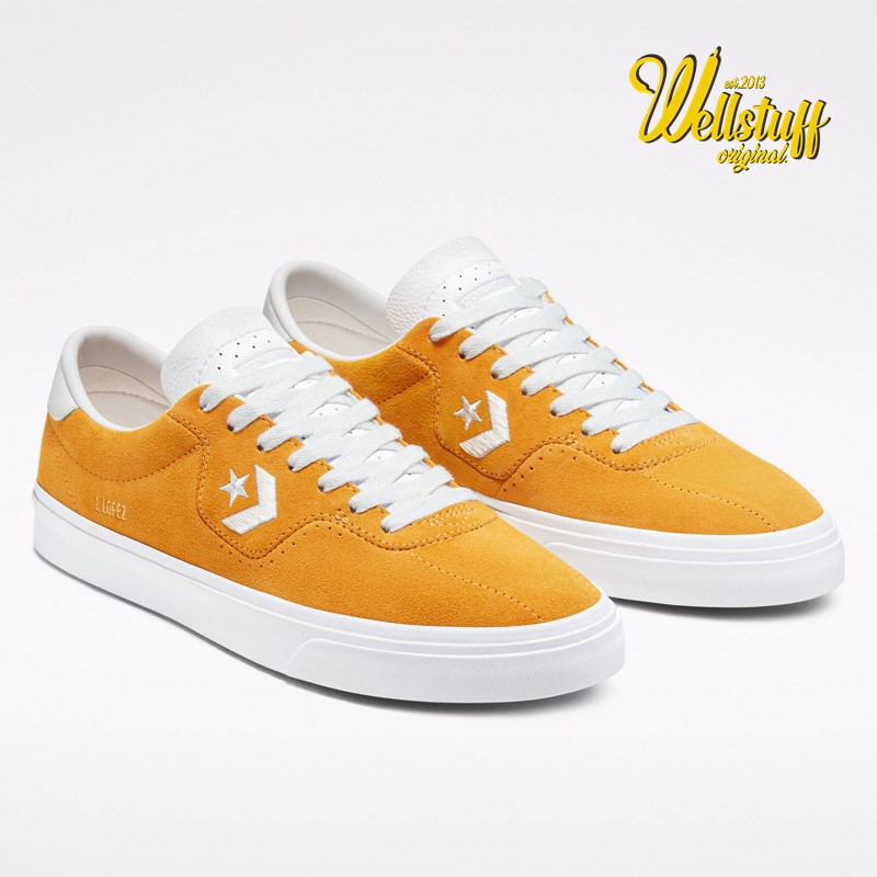 Sepatu Pria Converse Louie Lopez Pro Sunflower Original Resmi