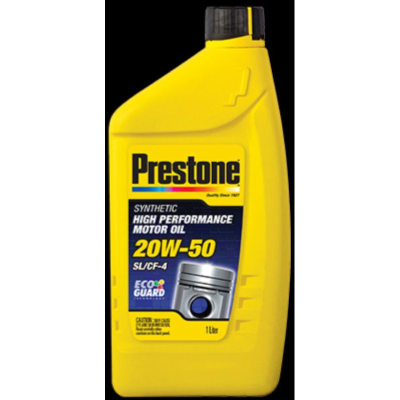 prestone 20w50 1 liter, oli mesin bensin dan diesel