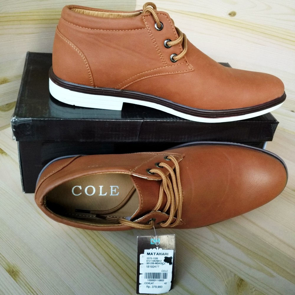 Sepatu Kulit Pria COLE MSA25CL Pantofel Premium Original Matahari