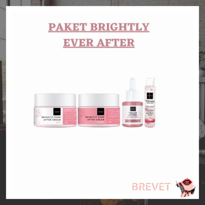 [NEWARRIVAL] SCARLETT WHITENING FACE SKINCARE  PAKET WAJAH SCARLETT WHITENING BPOM - BRIGHTLY 4IN1