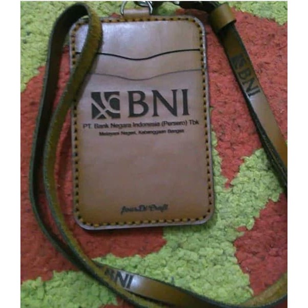

Name Tag Kulit Sapi Asli Costum Nama/Logo Bisa Grosir/Eceran