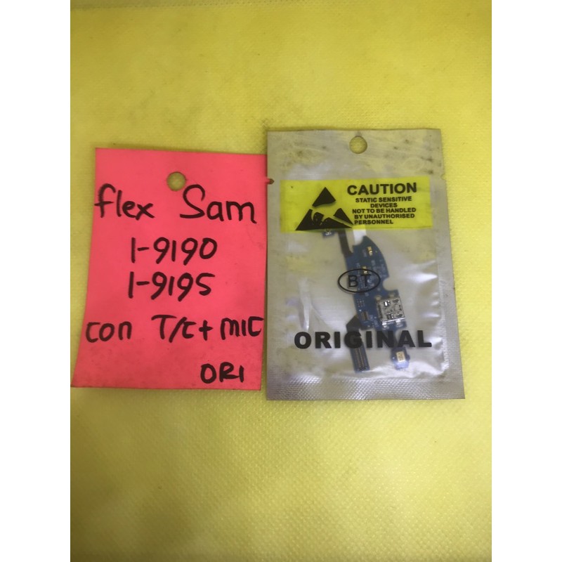 FLEXIBLE FLEXIBEL KONEKTOR CHARGER + MIC SAMSUNG I9190 / S4 MINI - FLEX CON T/C + MIC SAMSUNG I9190 