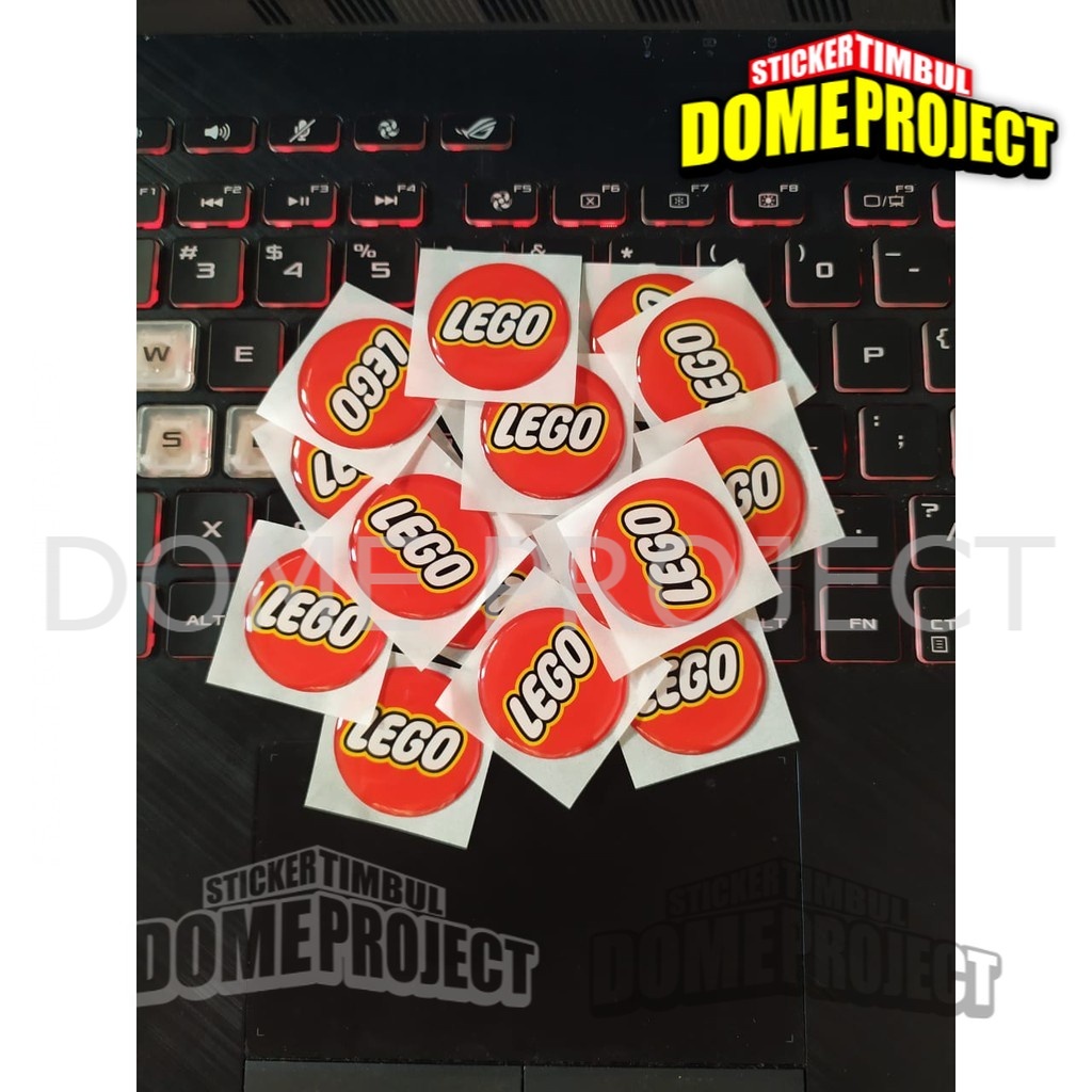 STIKER MOTOR EMBLEM 3D LOGO LEGO KALIPER REM AKSESORIS YAMAHA HONDA SUZUZI KAWASAKI AESTHETIC KEREN