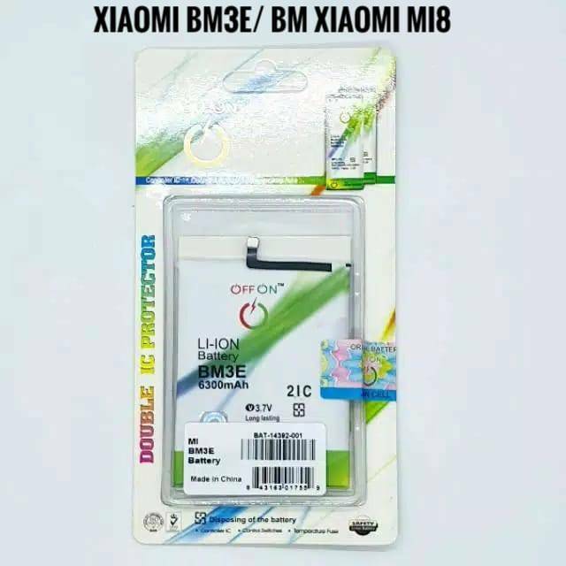 Baterai Batre Batere Double Power OFFON Xiaomi BM3E BM 3E Xiaomi Mi8 Xiaomi Mi 8 Original Battery