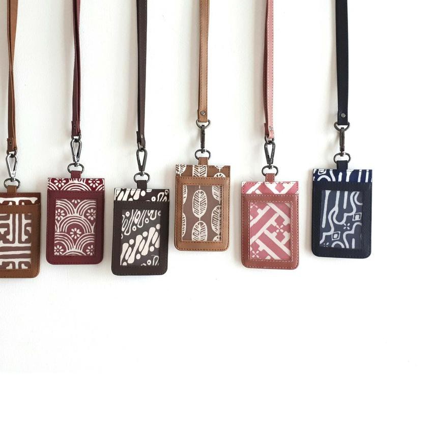 

[KODE PRODUK 734] Bukuku Nametag ID Card Lanyard Aneka Motif 5