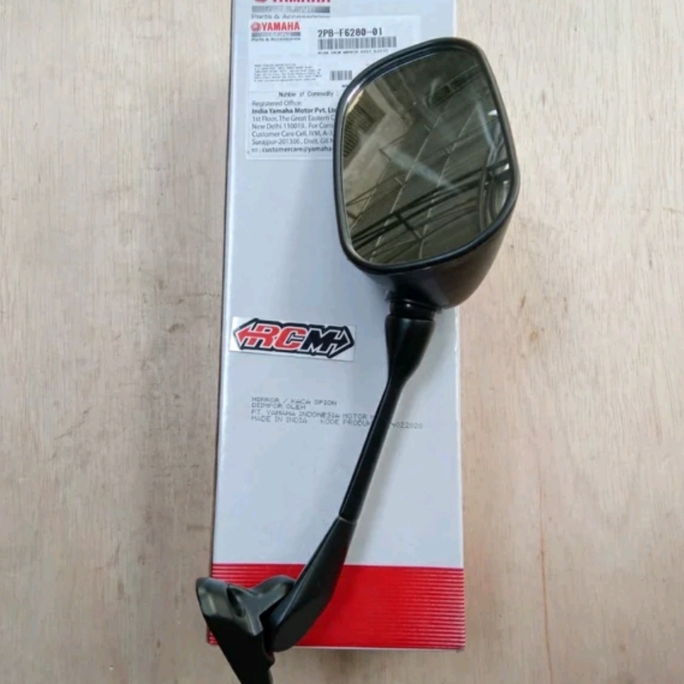 MIRROR SPION SEPION KACA MIKA MICA KIRI LEFT R15 R-15 R 15 ORI ORIGINAL YAMAHA YGP ASLI 2PB-F6280-01