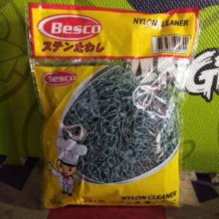 JARING SABUT CUCI PIRING - SABUT JALA NILON 12 pcs