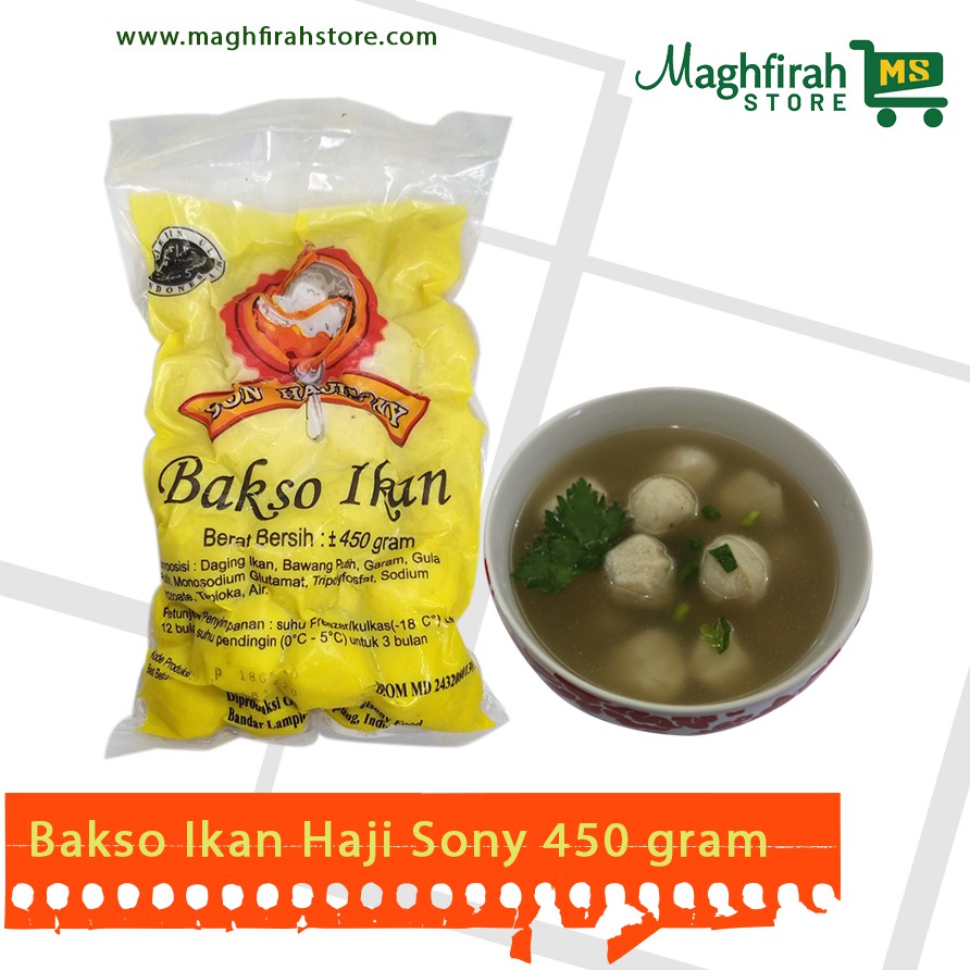 

BAKSO IKAN SUPER HAJI SONY ASLI LAMPUNG 450 GRAM