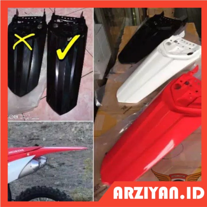 spakbor belakang motor Honda CRF 150 L panjang ready