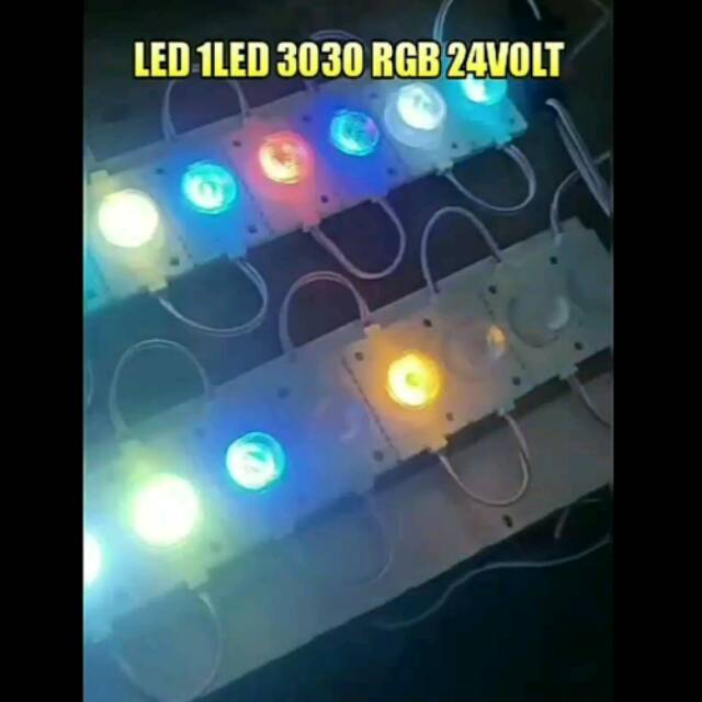 LED MODUL RGB 1 MATA 24 Volt 3030