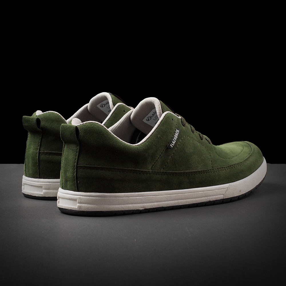 CHARLES GREEN |ManNeedMe x FLAZHBACK| Sepatu Sneakers Pria Casual Shoes ORIGINAL