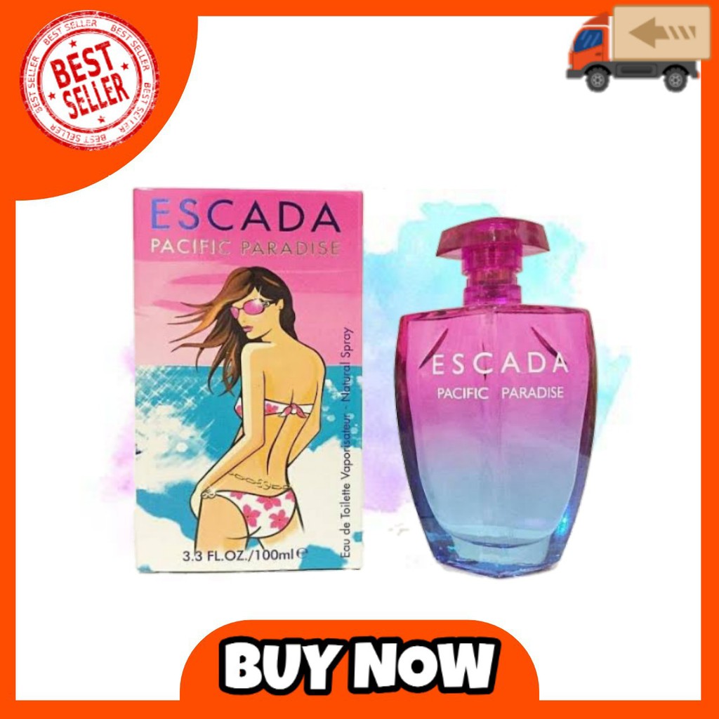 PARFUM ESCADA PASIFIC PARADISE 100 ML | PARFUM WANITA | PARFUM PEREMPUAN | PARFUM MURAH |