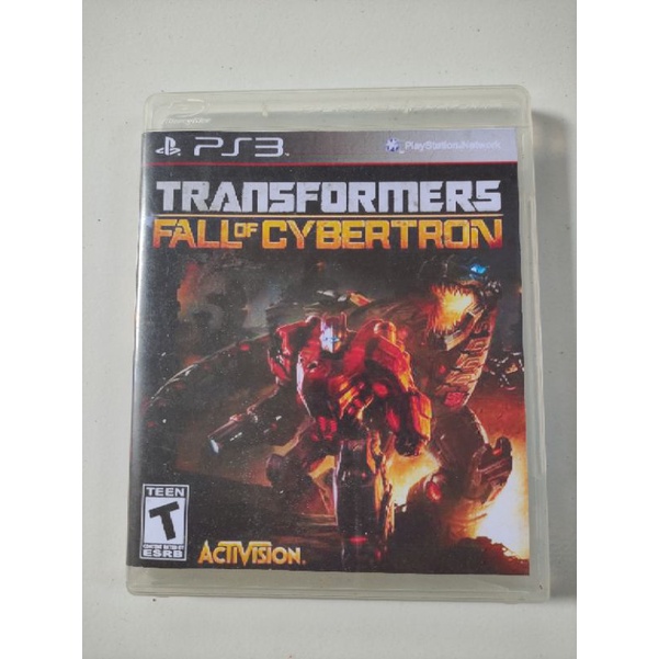 bd ps3 kaset game TRANSFORMERS Fall of Cybertron
