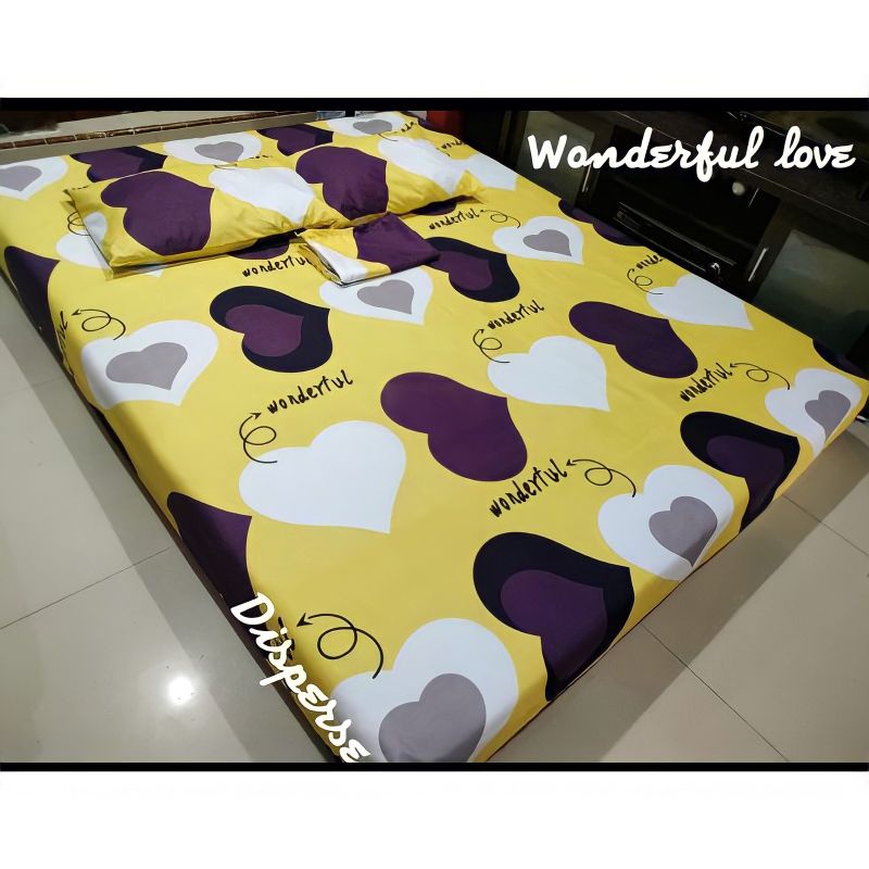 Sprei Wonderful Love