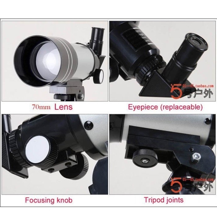 Teropong Bintang Telescope Monocular Space Astronomical 300/70mm F30070M