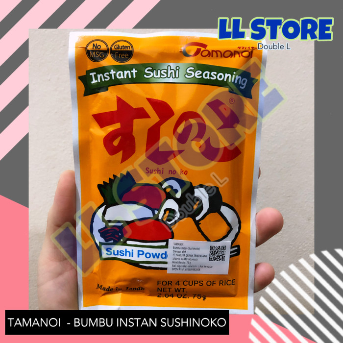 

Ready- Tamanoi Sushinoko Powder | Bumbu Nasi Sushi Instan