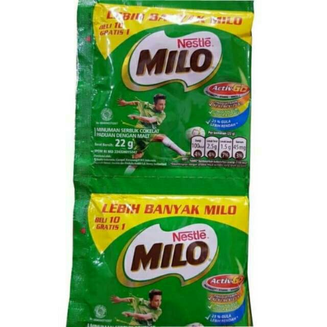 

Milo Coklat rencengan