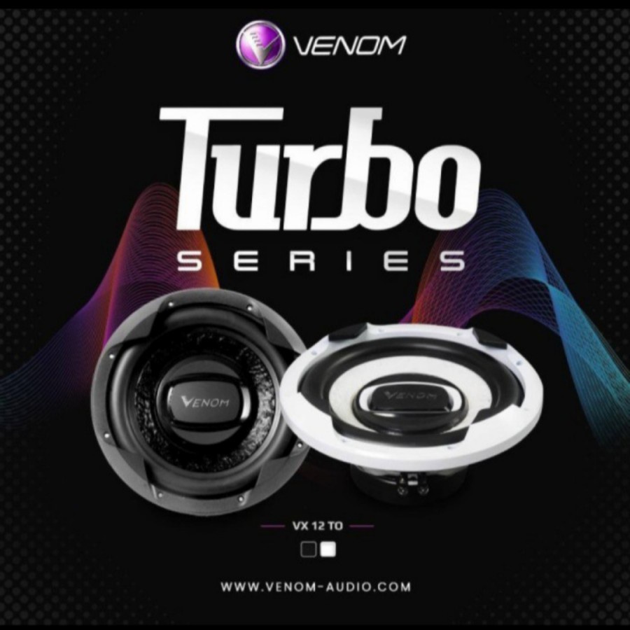 Subwoofer Venom Turbo VX 12 TO / Subwofer Venom 12 Inch