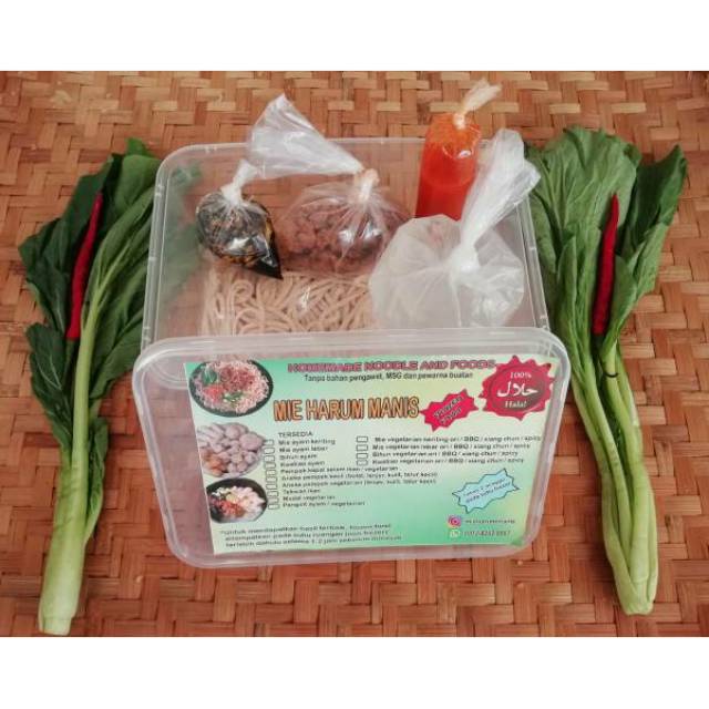 

Mie Harum Manis | Mie Keriting Vegetarian Frozen Homemade Halal