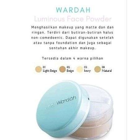 Wardah Luminous Face Powder