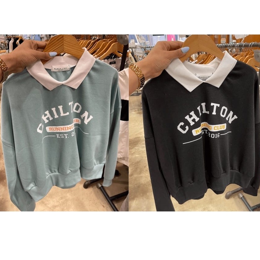 BEFAST - ZEC Sweater NIKOI / Sweater Kerah Chilton Tunning Club (LD 96, P 60) / Sweater Keluaran Terbaru / Sweater OOTD Ala Style Korean / Sweater Motif / Sweater Model Kerah