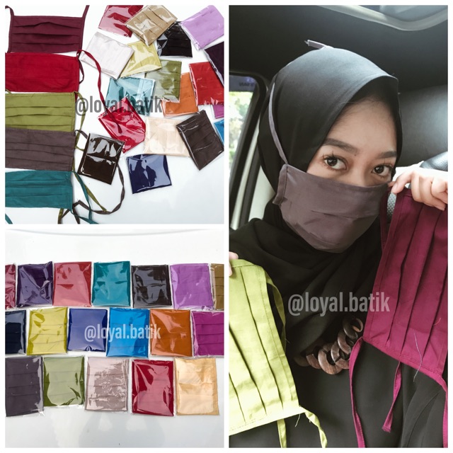 Loyal Masker Kain Earloop Pria Dan Wanita