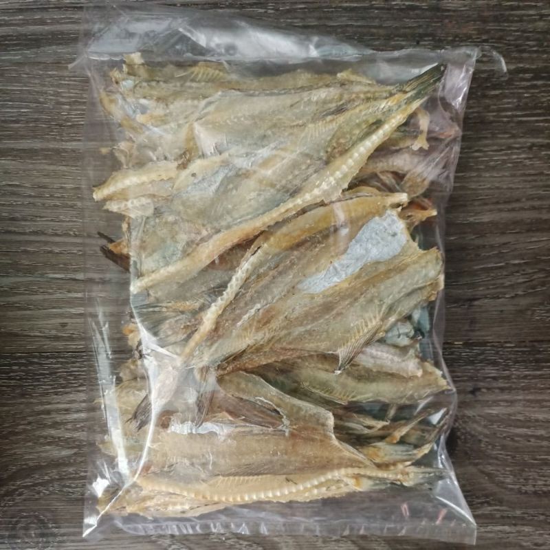 Jual Siting Belah Lomek Tipis 150gram Ikan Asin Sitingpin Lumi Putih