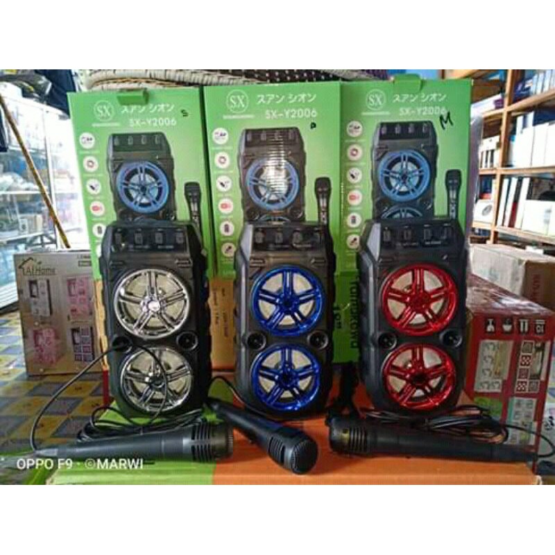 Speaker blouthoot/speker portable sx-y2006+mic