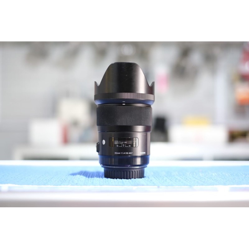 lensa sigma 35mm f 1.4 For Canon
