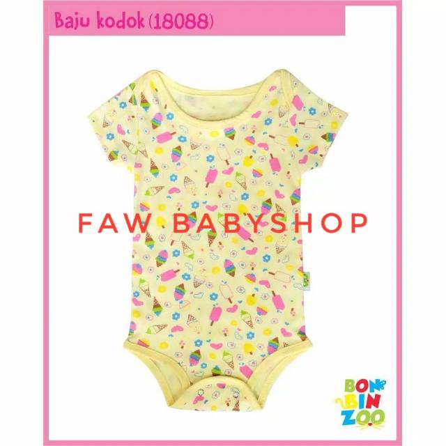 BONBINZOO Jumper Baju Kodok Segitiga Bayi SNI size 0-3/ 3-6/ 6-12 Bulan Bon bin zoo