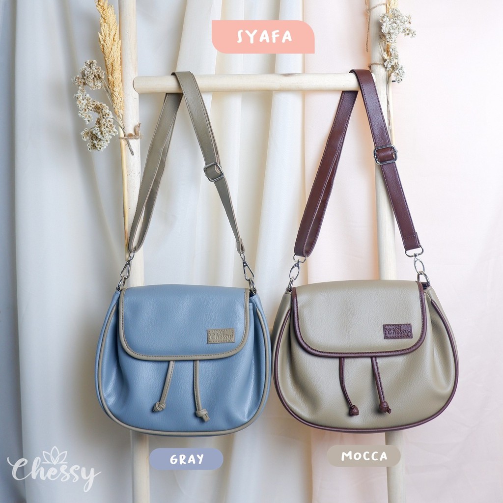 Tas Selempang Kulit Sintetis Syafa by Chessy