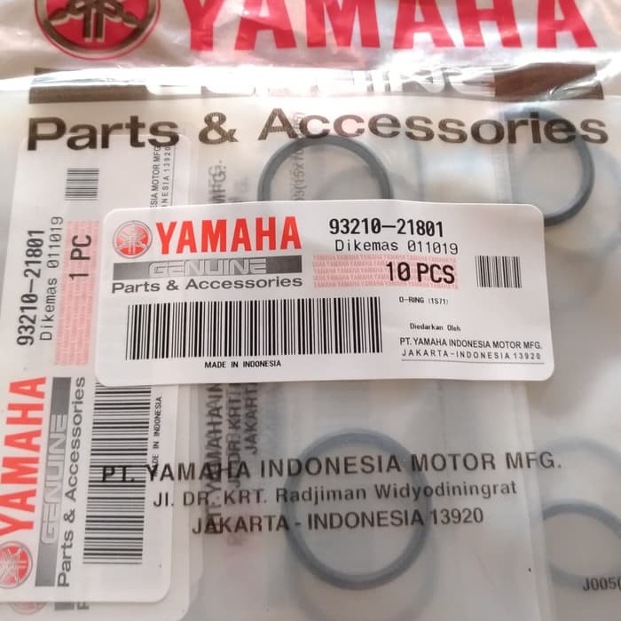 Sil Seal O Ring Switch Netral - Jupiter Z Vega ZR New Robot MX Asli Yamaha 93210-21801