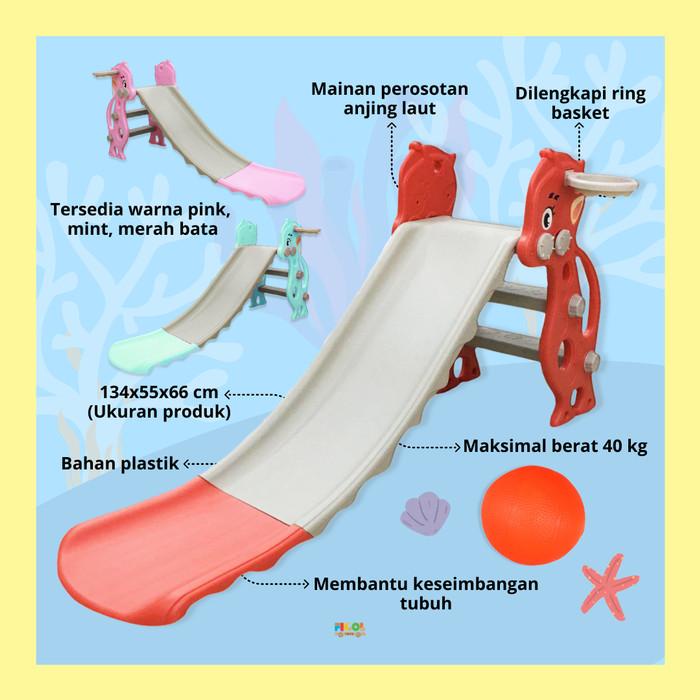 mainan perosotan anak dino VRT270 Perosotan dino Berkualitas