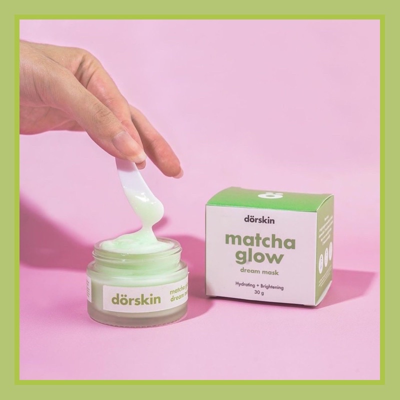Jual Dorskin Matcha Glow Dream Mask Sleeping Moisturizer Shopee Indonesia