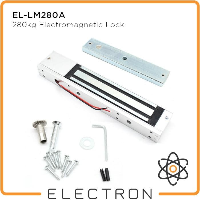 EL-LM280A 280kg Magnetic Electric Electromagnetic Lock Access Control Door 600 LBS