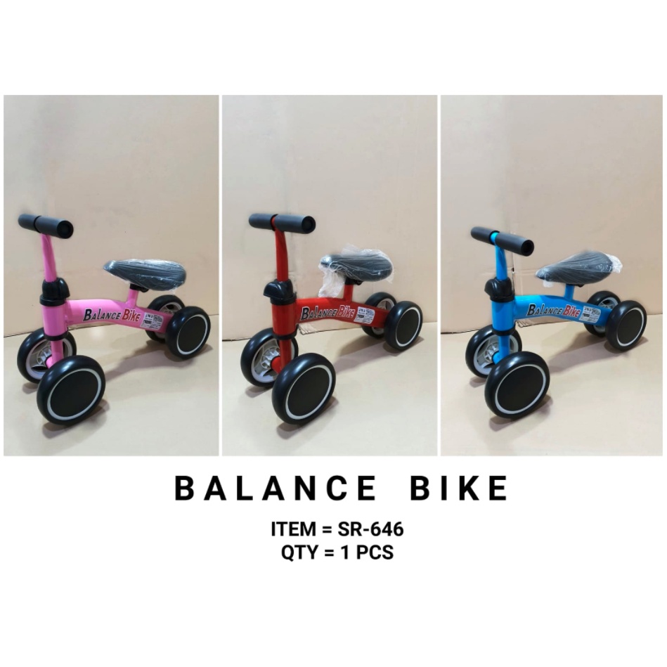 B01 Sepeda Bayi Anak / Balance Bike Toys / Sepeda Keseimbangan Anak