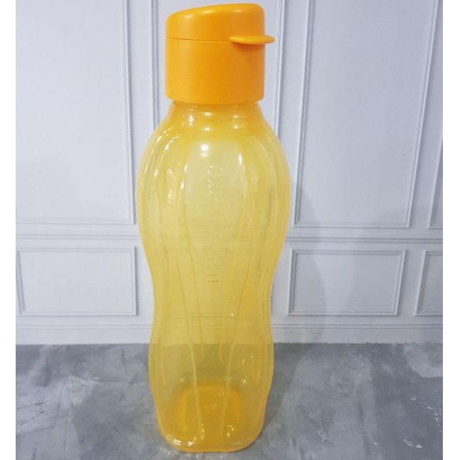 ECO BOTTLE FLIPTOP 750 ML ORANGE & HIJAU