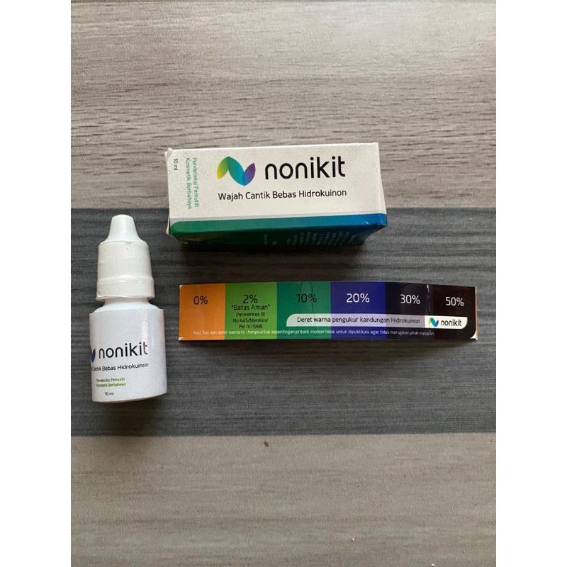 NONIKIT PENDETEKSI BAHAN KIMIA PADA KOSMETIK WANITA