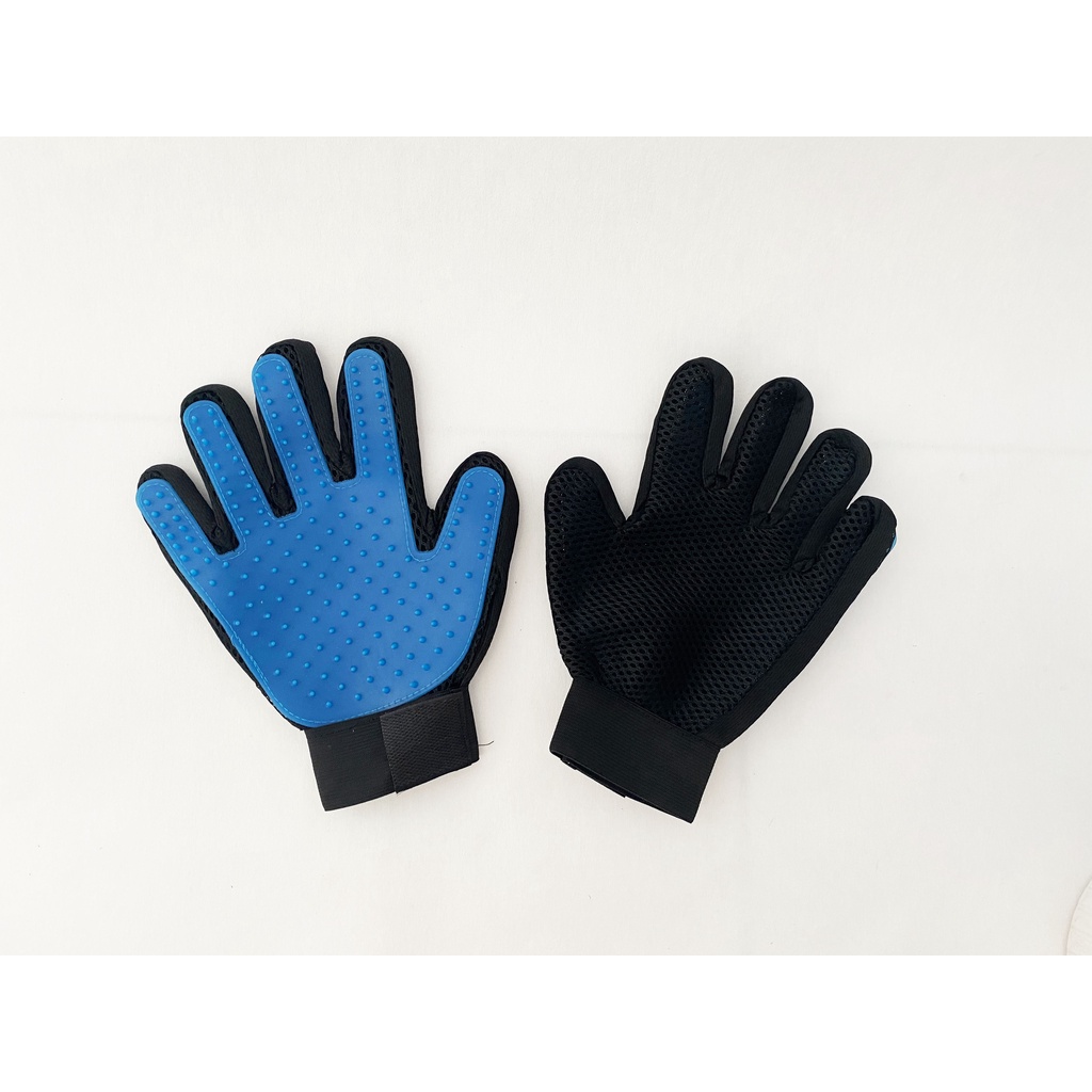 Mame / True Touch Pet Glove / Sarung Tangan Sisir Mandi Anjing Kucing Grooming